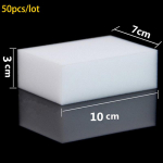 50 vnt./partija Magi&scaron;ka kempinė trintukas 100x70x30mm Melamino kempinė Magi&scaron;kas valiklis Vonios virtuvės valymo kempinė Buitinis valymo įrankis