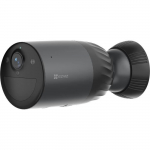 Cam&eacute;ra de surveillance - EZVIZ - BC1c 4K - Batterie 10400mAh - Vision nocturne couleur - D&eacute;tection IA - Wi-Fi 6 pilka