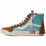 Vans SK8 HI Reissue Cap riedlenčių batai mėlyni/rudi Vans VN0A3WM1602 35