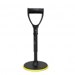 Reguliuojamas judėjimo pagalbos įrankio porankis su neslystančiomis 7 colių aliuminio rankenomis, palaiko 600 Lbs judumo pagalbos įrangą, užtikrinančią senjorų stabilumą