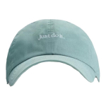 Nike Mink&scaron;ta lygi medvilninė beisbolo kepurė Unisex kepurės &Scaron;viesiai žalia FB5370-017 M/L