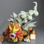 Bkm Naminių Gyvūnėlių Elfas Ho-Oh Sineitai Trys &Scaron;ventieji Raikou Suicune Entei Figūrėlė &Scaron;aunūs Stalo Papuo&scaron;alai Anime Gerbėjo Dovana