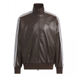 Adidas Originals dirbtinės odos laisvo kirpimo striukė Unisex Juoda KQ5473 2XL