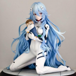 5,12 colio/13 cm Anime NEON GENESIS EVANGELION Figūrėlė Ayanami Rei Veiksmo Figūrėlės PVC Statulėlė Mastelio Modelis Kolekciniai Žaislai Rinkiniai Dovana
