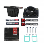 VForce V-force 4 V4R83A-i Su įsiurbimo kolektoriumi ir liežuvėliu vožtuvu Suzuki RM 85 2002- Satria 120 Ru 2t Lumba Hiu Rm Rm85 RM85L V4R83A-I