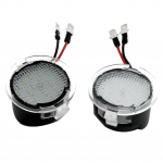 Naujo automobilio stiliaus 2x18smd LED &scaron;oninis po veidrodžio ap&scaron;vietimas, skirtas Edge Explorer MondeoTaurus automatinei acc lempai LED