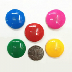 16 vnt/stal. Spalvingi apskriti plastikiniai &scaron;aldytuvo magnetai lentos lipdukai &scaron;aldytuvo magnetai dovanėlė vaikams