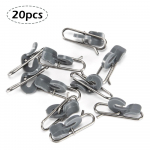 10 vnt / 20 vnt. Smūginio kabliuko atlaisvinimo segtukai jauko segtukai Žvejybos priedai 20pcs