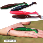 4vnt Mink&scaron;ti žūklės masalai Magi&scaron;ki masalai, skirti žvejybai velniop Mink&scaron;tas sliekas Isca dirbtiniai žūklės reikmenys 4pcs