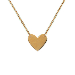 Les Tr&eacute;sors De Lily [C5739] - Collier Plaqu&eacute;-Or 'Love' dor&eacute; - 13x13 mm