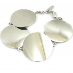 Altesse [L5346] - Bracelet argent 'Calypso' argent&eacute;