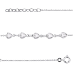 Altesse [M1177] - Bracelet Argent 'Love' argent&eacute;