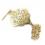 Les Tr&eacute;sors De Lily [N3773] - Bracelet plaqu&eacute; or 'Carmen'