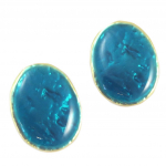 Dolce Vita [P2534] - Boucles Cr&eacute;ateur 'Nora' turquoise dor&eacute; turkis