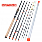 Me&scaron;kerykočiai Feeder 3M/9.8FT Spininginė me&scaron;kerė 30-120g Kelioniniai karpių žvejybos reikmenys. oranžinė