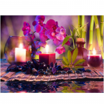 Visas apvalus/kvadratinis 5D &bdquo;pasidaryk pats&ldquo; deimantinis paveikslas &bdquo;Zen&ldquo; ir &bdquo;Buddha Land&ldquo; deimantinis siuvinėjimas kryželiu siuvinėjimo rinkiniai Namų dekoras, rankų darbo dovanos Round 20x30cm