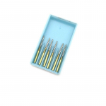 6 vnt. dantų karbido grąžtas chirurginis endodontinis volframo kaulų pjaustytuvas Grąžtas Endo-Z didelės spartos odontologijos įrankiai 21/25/28 mm neprivalomi 21mm