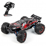 F14A RC automobilis didelio greičio 1/10 2,4 GHz lenktyninis automobilis 70 km/h 4WD visureigis be &scaron;epetėlių su metalinėmis dalimis C stebulės laikiklio pakabos svirtis 1 battery