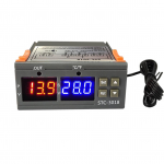 STC-3018 temperatūros valdiklis, skaitmeninis LED ekrano termostatas, temperatūros valdymo mikrojungiklis 24V