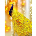 &bdquo;Pasidaryk pats&ldquo; &bdquo;Peacock&ldquo; 5D deimantinis paveikslas, pilnas apvalus gręžimo pauk&scaron;tis, deimantinis mozaika, siuvinėjimas kryželiu Siuvinėjimo rinkiniai Sienų menas Dovanų namų dekoras Full Round 20x30CM