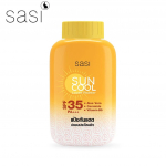 Sasi Sun Cool Birūs Skaistinantys Skaistinimo Milteliai SPF35 PA+++, Alavijo Ekstraktas, Keramidas, Vitaminas B5, 50 g. - Tailando odos priežiūra 50 g.
