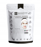 Titano dioksidas: pudros kaukė veidui ir plaukams (100 g), Titano dioksido milteliai, Heilen Biopharm 7
