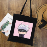 &bdquo;Jujutsu Kaisen&ldquo; animacinių filmų pirkinių krep&scaron;ys &bdquo;Ryomen Sukuna Itadori Yuji&ldquo; pirkinių krep&scaron;ys &bdquo;Okkotsu Yuta Gojo Satoru&ldquo; krep&scaron;ys ant pečių 31*36cm