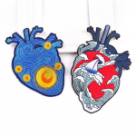 2 vnt./pak. Lydinamasis siuvinėjimo pleistras Lyginamasis pleistras drabužiams Termolipniai pleistrai striukėms Džinsų kuprinė Lyginamas siuvimo pleistras