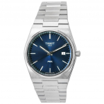 Tissot PRX T-Classic nerūdijančio plieno mėlynas kvarcinis ciferblatas T137.410.11.041.00 T1374101104100 100M vyri&scaron;kas laikrodis
