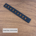 5 vnt. virėjo peilio briaunų apsaugos plastikinės juodos peilio a&scaron;menų apsaugos dangtelis virtuvės įrankiai. 165mm