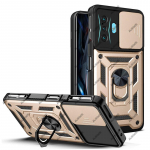Skirtas POCO F4 X4 GT Case Slide Camera Protect Cover Cover Xiaomi Mi 12 11T POCO X4 Pro X3 NFC F3 M3 M4 Redmi Note 11S 11 Pro 10S 10 For POCO F4 auksas