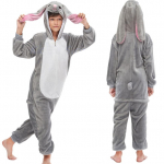 Kigurumi Rykliai Vilkas Onesie Vaikams Vienaragis tigras koalas Pižama Vaikams Gyvūnai Animaciniai Miegamieji Kostiumai Kostiumai Merginos Licorne Jumspuit 6t