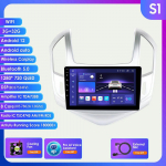 Hizpo 4G-LTE 9 colių Android 12 automobilio radijas, skirtas Chevrolet Cruze J300 J308 2012&ndash;2015 m. daugialypės terpės grotuvas GPS 2Din Carplay automatinis stereofoninis Bluetooth SWC galvos blokas S1 8Core 3G 32G AI