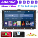 2Din Android GPS automobilinis multimedijos grotuvas, skirtas Volkswagen Golf Polo Tiguan Passat b7 b6/SEAT Leon/Skoda Octavia 2+32GB