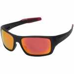 Sport Polarisierte Sonnenbrille mit Flammen Muster One Size mėlyna