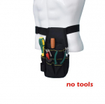 Elektriko juosmens ki&scaron;eninio įrankio diržo mai&scaron;elis Atsuktuvo rinkinio laikiklis 25.5x12.5x3 cm juoda