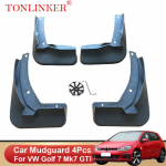 TONLINKER automobilio purvasaugis, skirtas Volkswagen VW Golf 7 GTI Mk7 2017 2018 m. Purvasaugiai Purvasaugiai Sparnai Purvasaugiai 4vnt. 4 Pcs Black A