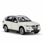 1/24 WELLY BMW X5 lydinio automobilio modelio liejiniai metaliniai žaisliniai automobiliai Automobilių modeliai Auk&scaron;tos modeliavimo kolekcijos Dovanos vaikams 1/24-19.4x7.7x7cm balta