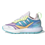 Adidas ZX 2K Boost 2.0 J Vaiki&scaron;ki Sportbačiai Balta/&Scaron;viesiai Violetinė GZ7502 36