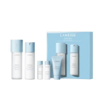 LANEIGE Water Bank Blue Hyaluronic Essence Toner & Emulsion with random sample(3EA) SET for Combination to Oily skin