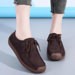 Zom&scaron;a Oda Moteri&scaron;ki Laisvalaikiai Batai Suvarstomi Plok&scaron;čias sportbačiai Moteri&scaron;ki Mokasinai Dizaineris Loafers Moteri&scaron;ki Batai Moteris 43 kava