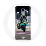 Coque pour Samsung Galaxy A8 2018 Valentino Rossi Pilote de vitesse motoGP