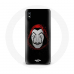 Coque pour Samsung Galaxy A10 La casa de papel Masque