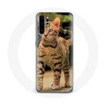 Coque pour Huawei P30 pro Bengal Race de chats dessin Anim&eacute;