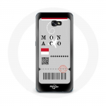 Coque pour Samsung Galaxy A8 2016 Billet d'avion Monaco