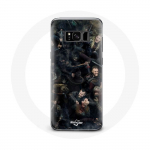 Coque pour Samsung Galaxy S8 Vikings Teaser Saison 6 Affiche Personnages Art