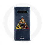 Coque pour Samsung Galaxy S10 Edge Game of Thrones Saison 8 Le Tr&ocirc;ne de Fer Triangle Logo Baratheon