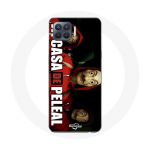 Coque pour Oppo A93 La casa de papel Masques de Dali