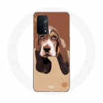 Coque pour Oppo A54 5G Basset Hound chien visage