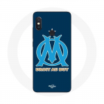 Coque pour Xiaomi Redmi Note 5 AI Dual Camera Olympique de marseille OM logo bleu